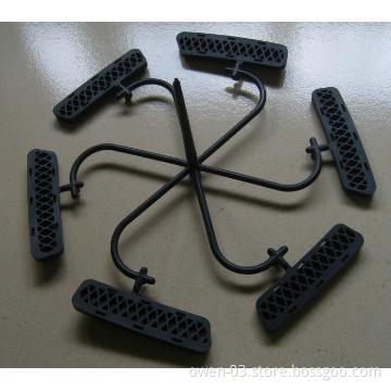 1 cavity 6 parts with soft material